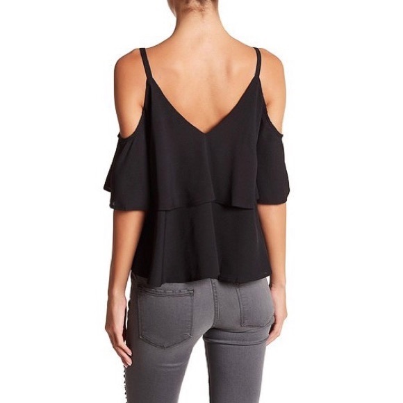 After Market Cold Shoulder Blouse - Picture 2 of 2